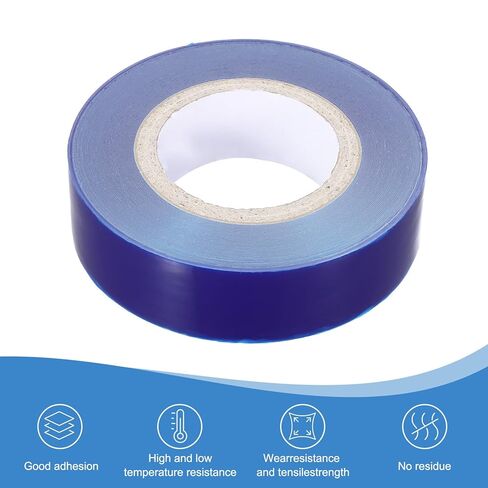 PATIKIL Removable Protective Film Tape, 3 Inch x 656 ft PE Surface Protective Scratch Film Tape Roll for Furniture Electrical Appliances Plastic Hardware Medium Stickiness Blue in Kuwait