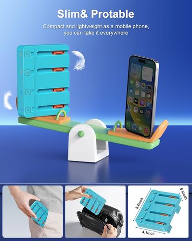 Charger for Nintendo Switch 2 and Switch 1 Controller, Horizontal Charging Dock Station for Joy con and for Joycon 2 Accessories with Foldable Storage Stand in Saudi Arabia