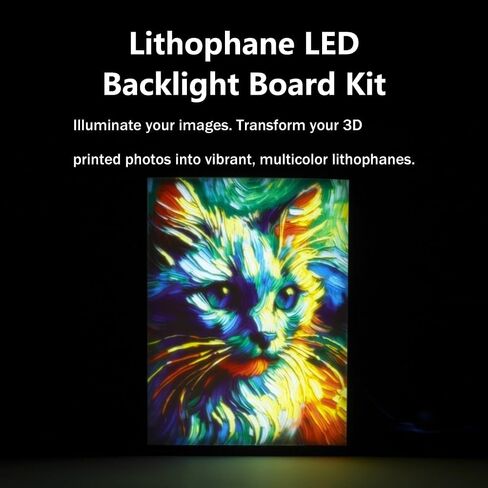 LED Lamp Kit 001 Three Colors for Bambu Lab Makerworld 3D Printed DIY Hardware Model Spare Parts 5V USB Powered, 3000K Warm Light (3) in Saudi Arabia