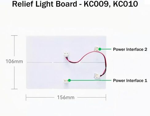 LED Lamp Kit 001 Three Colors for Bambu Lab Makerworld 3D Printed DIY Hardware Model Spare Parts 5V USB Powered, 3000K Warm Light (3) in Saudi Arabia