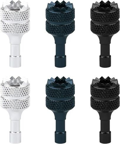 6 PCS عصي تحكم الطائرات بدون طيار ، عصي عصا التحكم في ألومنيوم قابلة للفصل عصي توافق مع DJI Mini 3 Pro/Mini 4 Pro/Air 3/Mavic 3 Pro RC & RC 2 الإكسسوارات البديلة (الفضة ، أسود ، أحمر) in Saudi Arabia