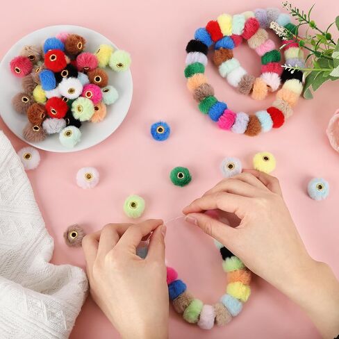 تشمل إمدادات القلم 320pcs من الخرز 200 ٪ 20 مم للأقلام مع حبات روندللي 120pcs ، حبات بوبليجوم كريستال للخرز لصنع أقلام للخرز لوازم المفاتيح DIY. in Kuwait