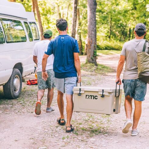 RTIC Ultra-Tough Cooler Hard Insulated Portable Ice Chest Box for Beach, Drink, Beverage, Camping, Picnic, Fishing, Boat, Barbecue in Saudi Arabia