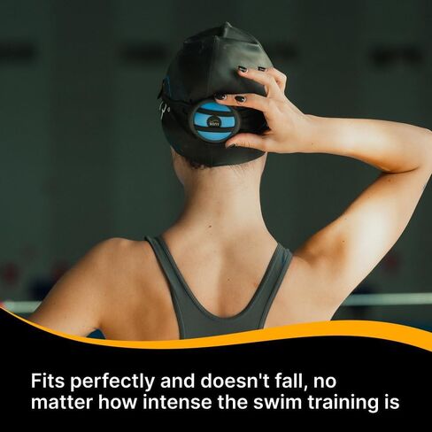 حزمة Sonr Music 2-in-1-مشغل موسيقى مفتوح تحت الماء للسباحين ونظارات السباحة المضادة لـ FOG (Blue) in Kuwait