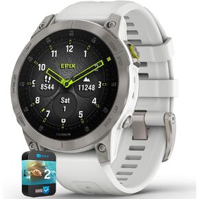 Garmin 010-N2582-10 Epix Gen 2 Premium Active Smartwatch 47 mm Black Titanium (Renewed) Bundle with 2 YR CPS Enhanced Protection Pack in Saudi Arabia