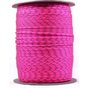 35+ Pink Paracord Colors - 10', 25', 50', 100' Hanks, 250 Ft and 1000Ft Spools of Parachute 550 Cord Type III 7 Strand Paracord in Saudi Arabia