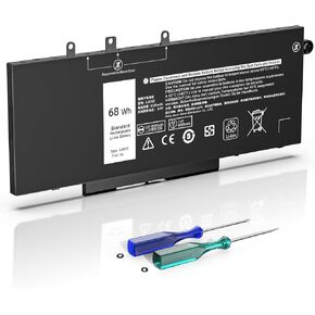 42WH WDX0R Battery for Dell Inspiron 13 15 5000 7000 Series 15 7573 7579 7560 7570 7569 5570 5567 5565 5568 5578 5579 5575 13 7368 7378 5368 5378 5379 17 5765 5767 5770 P66F P58F in Saudi Arabia