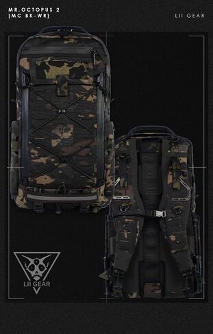 Uhmwpe Tactical Backpacks,X-Pac Leisure Backpacks,Waterproof Outdoor, Commuting, Travel And Hiking Backpacks ((X-PAC) Grayish-brown) in Saudi Arabia