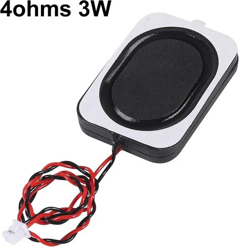 5pcs Sound 8 Ohm 2 Watt Rectangle Cavity Speaker, with JST 1.25 mm 2-Pin Interface Wire for Computer Electronic Project Application Components. in Saudi Arabia