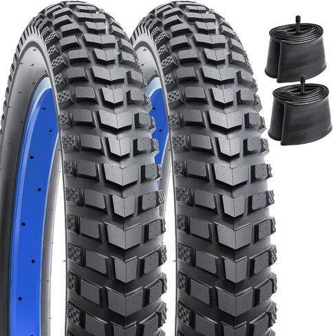 YUNSCM 1 PC 24" Fat E-Bike Tire 24 x 3.0/76-507 Compatible with 24x3.0 24X3 Fat E-Bike All-Terrain Directional Tread Bicycle Bike Tire (YN-1137) in Saudi Arabia