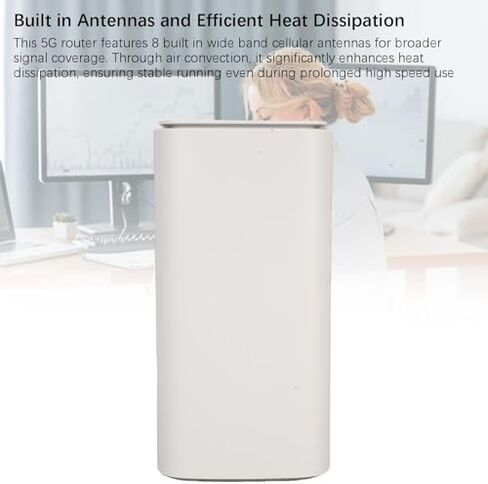 جهاز توجيه 5G CPE ، 4.67GBPS عالي السرعة Dual Band WiFi 6 جهاز توجيه لاسلكي مع بطاقة SIM ، 4 × 4 MIMO ، جهاز التوجيه الخلوي 5G ، فرقة مزدوجة SA NSA للمنزل الذكي ، المكتب ، داخلي (قابس الولايات المتحدة) in Kuwait