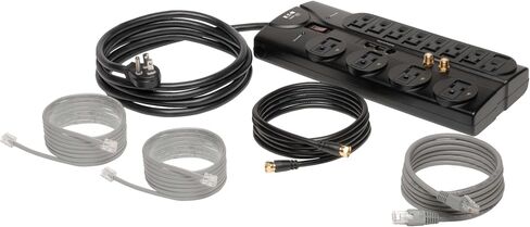TRPTLP1208SAT - TRIPP LITE حمايته! TLP1208SAT 12 منافذ مثبط in Saudi Arabia