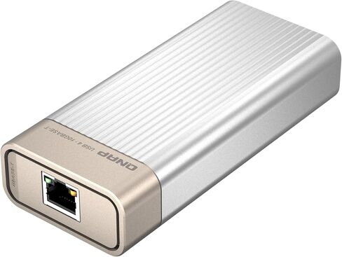 QNAP QNA-UC10G2T USB 4 Type-C إلى محول شبكة Dual-Port 10GBase-T RJ45 ، متوافق مع منافذ USB 4 و Thunderbolt 3/4 in Kuwait