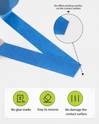 شريط الرسام 12 لفات (مجموع 660 ياردة) 1.88 بوصة × 55 ياردة شريط التقني in Kuwait