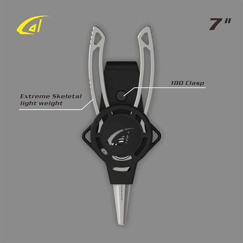 danco Titanium Dual Cutter 7" Fishing Plier, Fishing Line and Wire Cutter, Saltwater Safe, Fresh/Saltwater Fishing, Sheath and Lanyard Included in Saudi Arabia