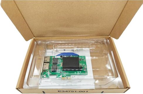 PCIe Network Card, 10Gb Ethernet Network Adapter, PCI Express X8, SFP+ Port Adapter Converter, with Intel 82599EN Chip for Windows/Windows Server/Linux, Compare to Intel X520-DA1 in Kuwait