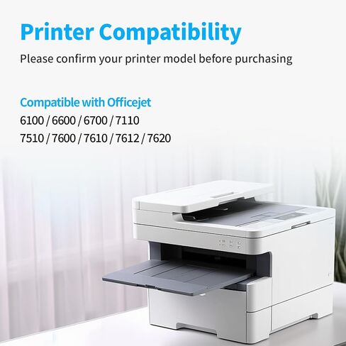 EasyPrint (مجموعة 1x) متوافق 02 استبدال خرطوشة الحبر لـ HP 02 المستخدمة لـ Photosmart C7280 C6280 C5180 C6180 D7360 D7460 8250 C7200 ، (Black ، Cyan ، Magenta ، Yellow ، Light Magenta) in Kuwait
