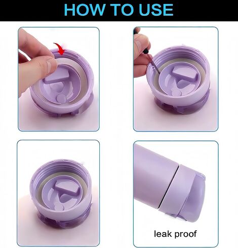 ختم مطاطي بديل لـ Joshey لـ Thermos funtainer 16 أونصة ، غطاء زجاجة صنبور ، 6pcs مقاومة للتسرب ، حلقة زجاجة ماء من حشية السيليكون ، الطراز القديم (غطاء مع خط) in Saudi Arabia
