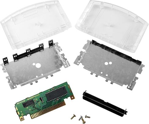 Grey Replacement Shell for N64 Cartridge – DIY Housing Case Compatible with Nintendo 64 Game Carts, Repair & Customization Accessory in Saudi Arabia