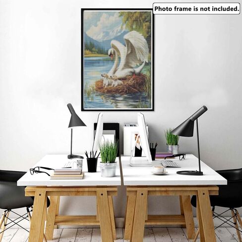 Yomiie 5D Diamond Art Kits for Adults, Train Diamond Painting Art Starry Night DIY Full Round Drill Kits, Embroidery Rhinestone Diamond Crystal Craft Canvas Home Wall Decor 12x16 inch in Saudi Arabia