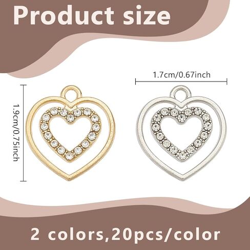 30PCS HEART HEARTHELS IRCMS REAL 18K GOLD GOLD HOLLOW HEARRAL SHARMS OPEN OPEN PENDANTS BELK LOVE LOVE DANGLE PENDANTS FORDENTIN in Kuwait