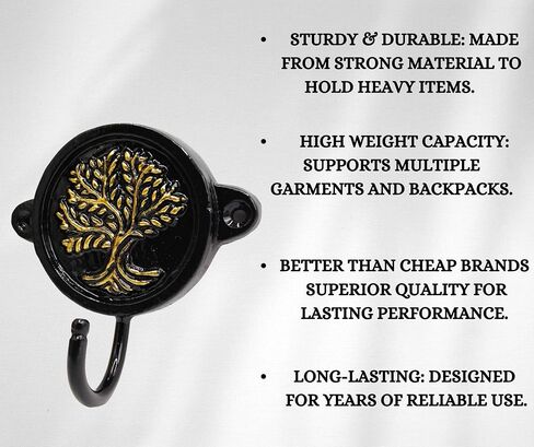 Aluminium Paw Print (1-Pack) Single Wall Hooks, Black Dog Themed Hooks for Hanging Leash, Dog Harness, Wall Mount Hanger, Organization Decorative Wall Hook in Saudi Arabia