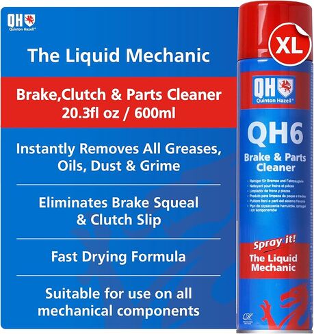 منظف ​​الفرامل QH ، أقراص الفرامل ، الفرجار ، الطبول ، وسادات ، أسطوانات ، منظف القابض ، يزيل الأوساخ والشحوم ، 21 فلوريدا أوقية in Kuwait