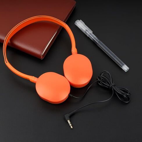 12 Pack Class Set Headphones for Kids Students Bulk Classroom Headsets Adjustable School Earphones On Ear with 3.5mm Jack for Youth Adults Teacher Must Have Supplies in Kuwait