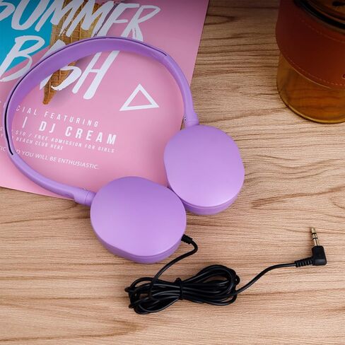 12 Pack Class Set Headphones for Kids Students Bulk Classroom Headsets Adjustable School Earphones On Ear with 3.5mm Jack for Youth Adults Teacher Must Have Supplies in Kuwait