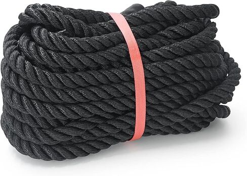 Aoneky 3/8''x25ft Nylon 3 Strand Anchor Rope - Twisted Rigging Line - Boat Anchor Line - Anchor Rode (White, 3/8''x25ft) in Saudi Arabia
