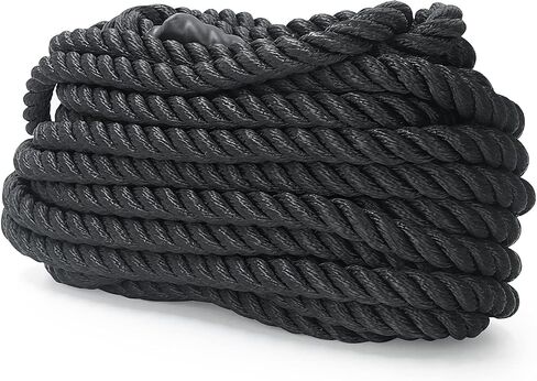Aoneky 3/8''x25ft Nylon 3 Strand Anchor Rope - Twisted Rigging Line - Boat Anchor Line - Anchor Rode (White, 3/8''x25ft) in Saudi Arabia