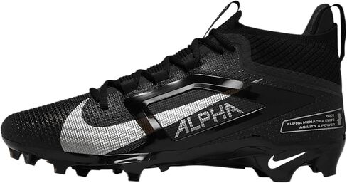 Nike Alpha Menace 4 Elite Football Cleats (FD7036-600, University Red/Team Red/Black/White) in Saudi Arabia