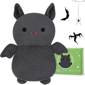 وسادة تدفئة بالميكروويف لتشنجات الدورة الشهرية - وسادة تدفئة قابلة للاستخدام في الميكروويف برائحة اللافندر للنساء والأطفال، ألعاب قطيفة قضاعة مع حزمة حرارية قابلة للإزالة لتخفيف آلام الكتف والرقبة والركبة والظهر in Kuwait