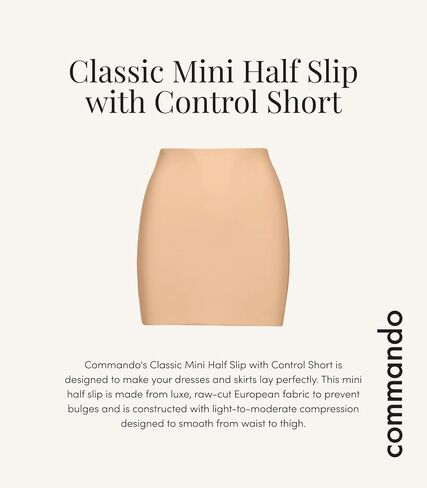 commando Women's Classic Mini Half Slip with Shorts in Saudi Arabia
