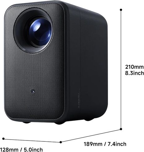 Xiaomi Smart Projector L1 with Google TV Mini Home Projector Ceiling Projection Full HD 200 ISO Lumens Up to 120" / Omnidirectional Automatic Keystone Correction / Automatic Obstacle Avoidance / Dolby in Saudi Arabia