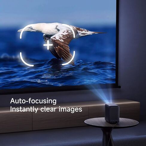 Xiaomi Smart Projector L1 with Google TV Mini Home Projector Ceiling Projection Full HD 200 ISO Lumens Up to 120" / Omnidirectional Automatic Keystone Correction / Automatic Obstacle Avoidance / Dolby in Saudi Arabia