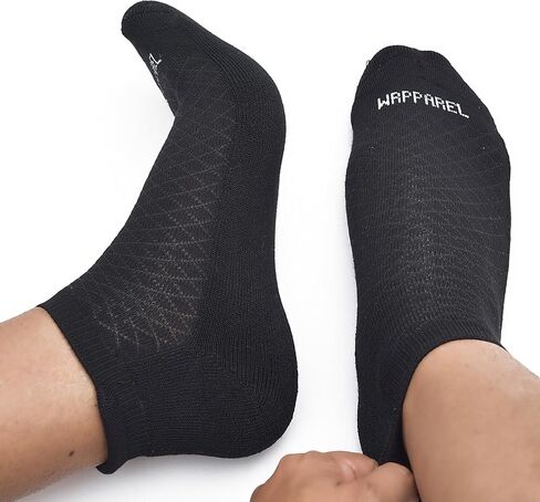 Bamboo Rayon Athletic Mens Socks Socks Arch Support Half Terry Cushioned Moisture Wicking Workout | 3 و 6 أزواج in Kuwait
