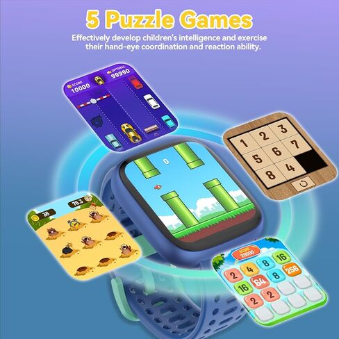 Watch Smart Watch 42 مم الاتصال Bluetooth (الإجابة/إجراء مكالمة) HD Touch Screen IP68 تعقب اللياقة البدنية للماء لهواتف Android و iOS ، أوكسجين الدم ومعدل ضربات القلب ، وتتبع النوم للرجال نساء in Kuwait