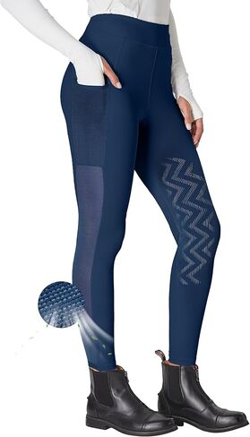 Fitst4 Sports Women's Horse Riding Pants ركب الركبة الجوارب الجوار in Kuwait