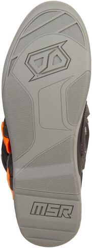 MSR Youth M3x Motocross Boots (4 ، أحمر/أبيض/أزرق) in Kuwait
