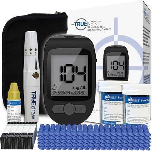 TRUENESS Air Meter with 100 strips, 100 Lancets and Lancing Device in Saudi Arabia