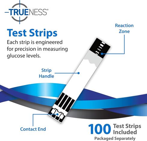 TRUENESS Air Meter with 100 strips, 100 Lancets and Lancing Device in Saudi Arabia