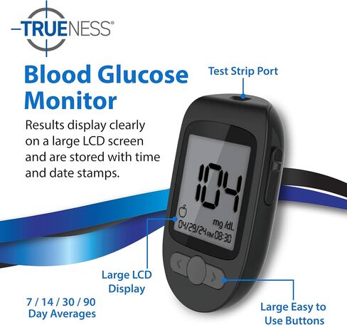 TRUENESS Air Meter with 100 strips, 100 Lancets and Lancing Device in Saudi Arabia