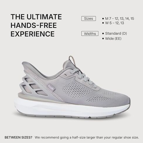 Kizik Slip On Sneakers: Athens 2 - Comfortable All-Day Wear, Hands Free Convenience, Breathable Mesh Top, Mens Walking Shoes with Arch Support - Mens Wide Width in Kuwait