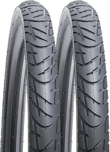 YUNSCM 2-PCS 26" إطارات دراجة 26X2.10/54-559 و26" أنابيب دراجة شديدة التحمل صمام شريدر متوافق مع 26x1.95 26x2.0 26x2.10 26x2.125 إطارات وأنابيب دراجة هوائية (Y-813) in Saudi Arabia