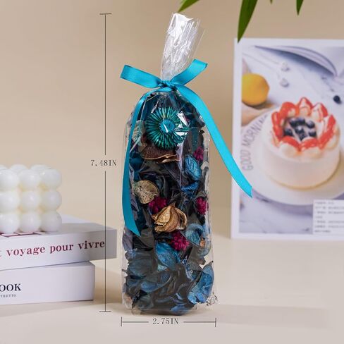 أكياس كيس الربيع روز Potpourri ، وعاء Potpourri وحشو المزهرية ، العطر الزهور المجففة الطبيعية العطر ديكور المنزل ، عطر طويل الأمد لغرفة غرفة المعيشة الحمام ، معطر السيارة - 2.8 أوقية in Kuwait