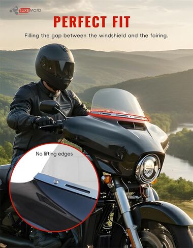 الزجاج الأمامي لزجاج الشارع 96-13 ، مقطوعة الزجاج الأمامي غير القابل للصدأ من Harley Tri Glide Glide Electra Glide Ultra Classic CVO 1996-2013 in Saudi Arabia