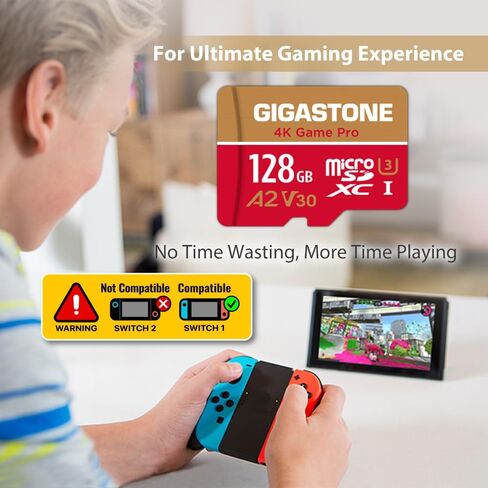 [5-HYS استرداد البيانات المجانية] Gigastone 64GB Micro SD CARD 5 عبوات ، 4K Camera Pro ، A2 V30 متوافق مع GoPro ، DASH CAM ، DJI ، DRON in Kuwait