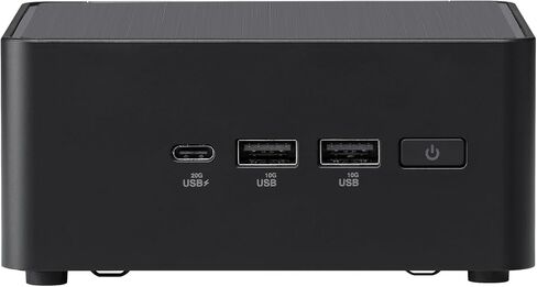 ASUS NUC 15 PRO TALL BARBONES MINI PC مع Intel Series 1 CORE 3 100U ، يصل إلى 96 جيجابايت من RAM DDR5 ، وتصميم التخزين المزدوج ، وتواصل Thunderbolt ™ 4 ، و Wi-Fi 7 & Bluetooth 5.4 ، و Aolless Chassis Access ، و Vesa Mount in Kuwait