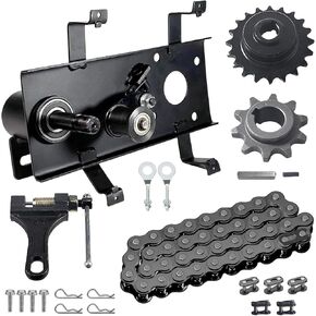 Heavy-Duty Jackshaft Assembly Kit with Chain Tensioner fit for Coleman BT200X、CT200U-EX、CT200U-EXR、BT200X-G/O,for Axis M200 & Hisun 200cc Mini Bikes in Kuwait